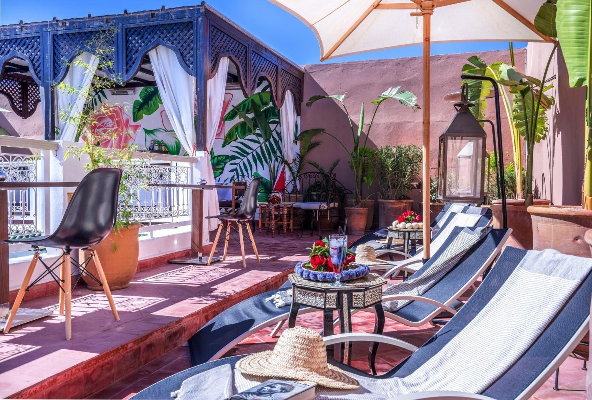 Riad Oasis Du Desert Boutique Hotel & Spa Marrakesh Exteriör bild